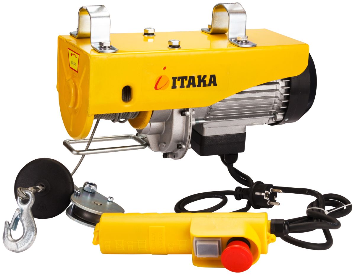 TECLE ELEC 0.8T PIOLA ACERO 20M 220V MOD.PA-800C1
