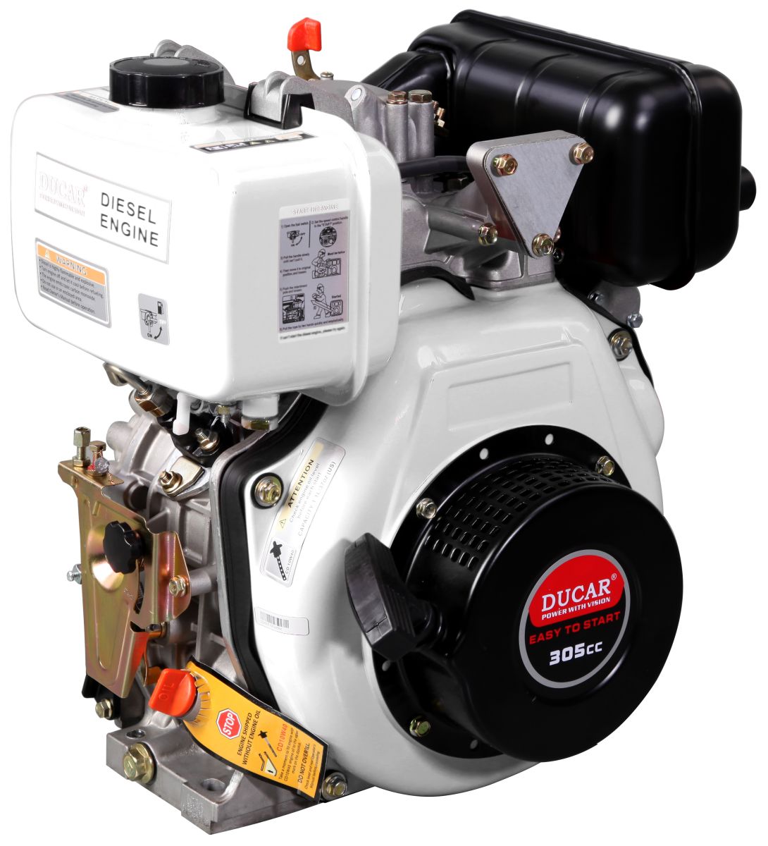 MOTOR DIESEL 7 HP PARTIDA MANUAL MOD.DDH305E DUCAR1