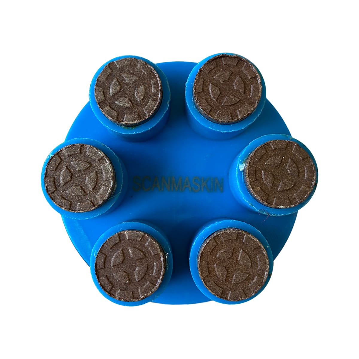 Pack 9 diamantes de resina - Azul #200 Scanmaskin1