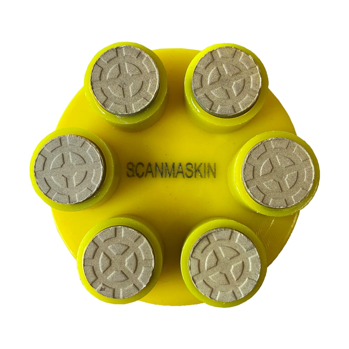 Pack 9 diamantes de resina - Amarillo #1500 Scanmaskin1