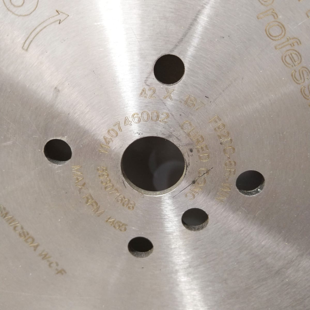 Disco de corte 42