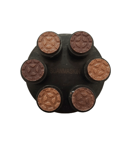 Pack 9 diamantes de resina - Negro #100 Scanmaskin1