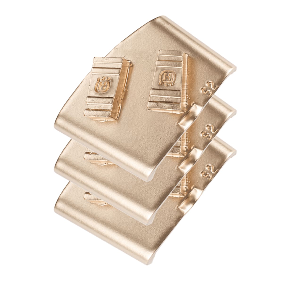 Pack 3 diamante metálico S2 G25 Oro Husqvarna HTC1