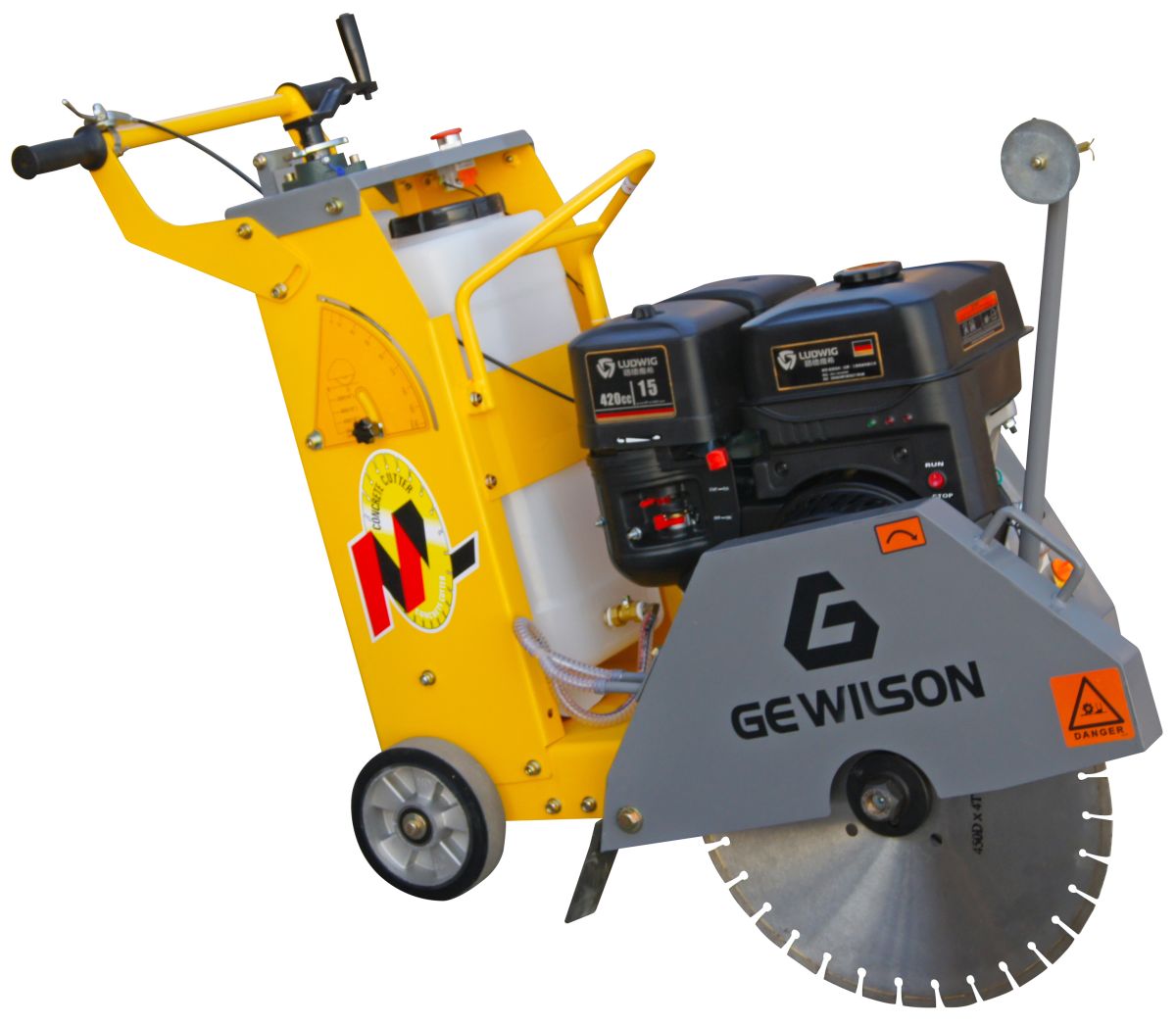 CORTADORA DE PAVIMENTO BENCINERA 15HP 16-20'' GEWILSON GFS480G1