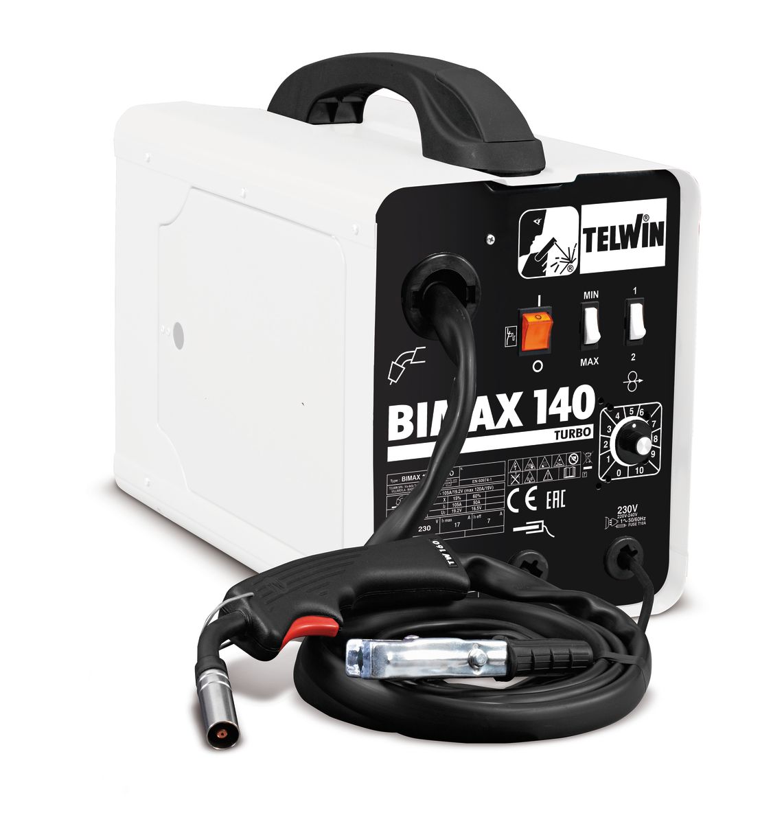 SOLDADORA MIG DC 200AMP MOD.BIMAX 1401