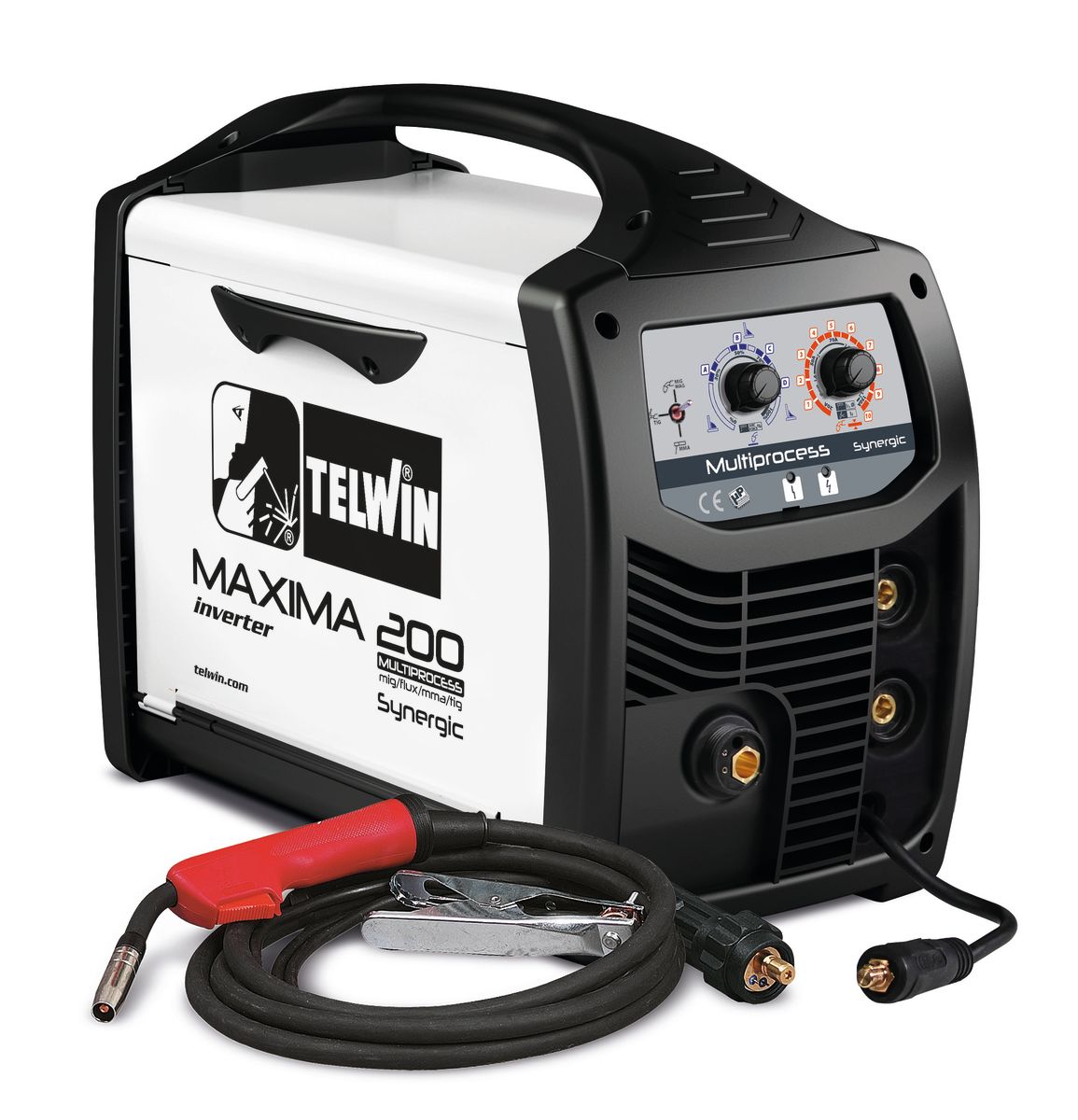 SOLDADORA INVERTER MIG DC MAXIMA 200 TELWIN1