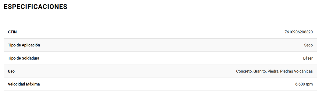 DISCO DIAMANTADO - GRANITO - 9'' - LASER GRANITE - RASTA - (230X3,2X22MM)2