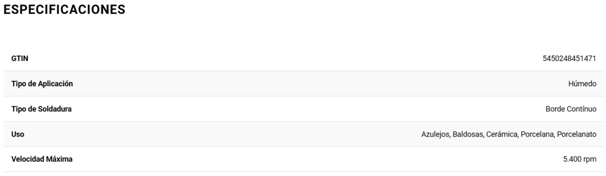 DISCO DIAMANTADO 14'' (350X2X25,4MM) - CERÁMICA2