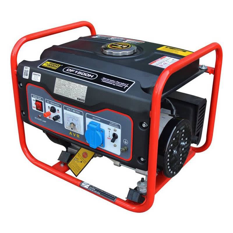 GENERADOR BENCINERO 1.2KW MANUAL DUCAR DF1500H | HDTOOLS1
