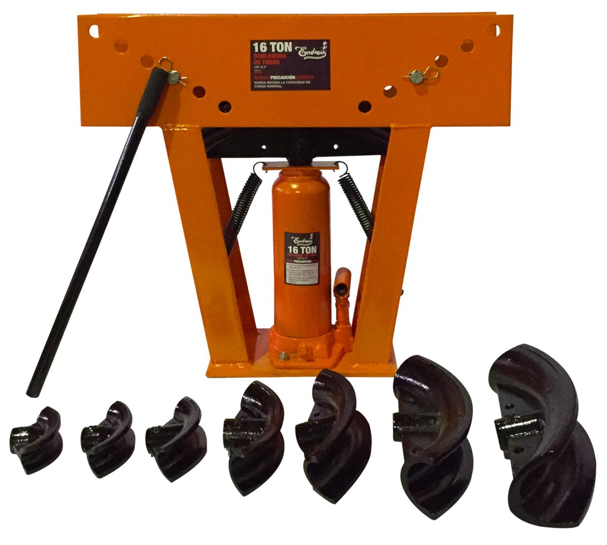 DOBLADORA DE TUBOS 16T 1/2'' A 3'' DT-16T1