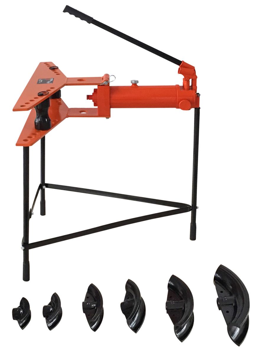 DOBLADORA TUBOS C/MESA 12T 1/2'' A 2'' MOD.DTS-12T1