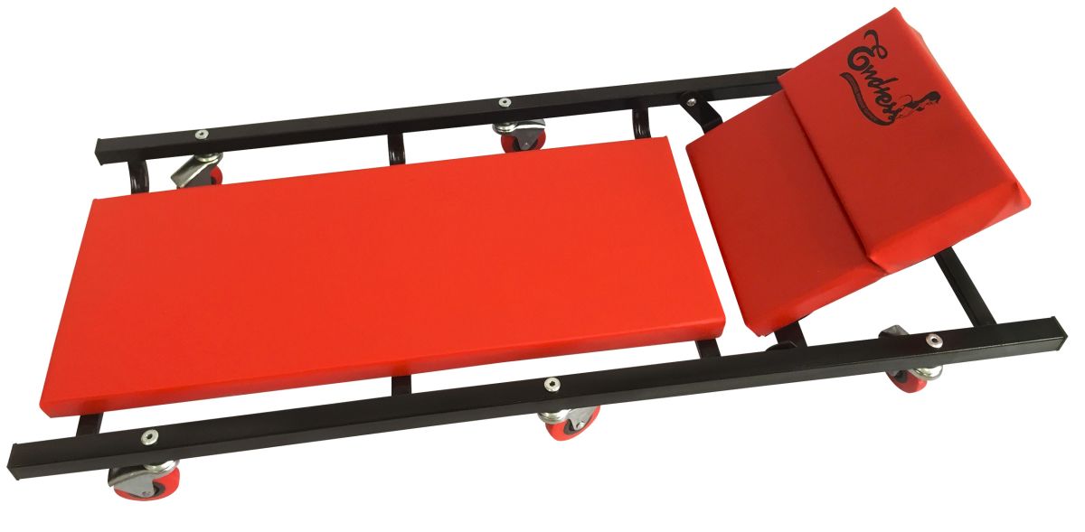 CAMILLA DE TALLER METALICA ROJA 1M MOD.CM-1M1