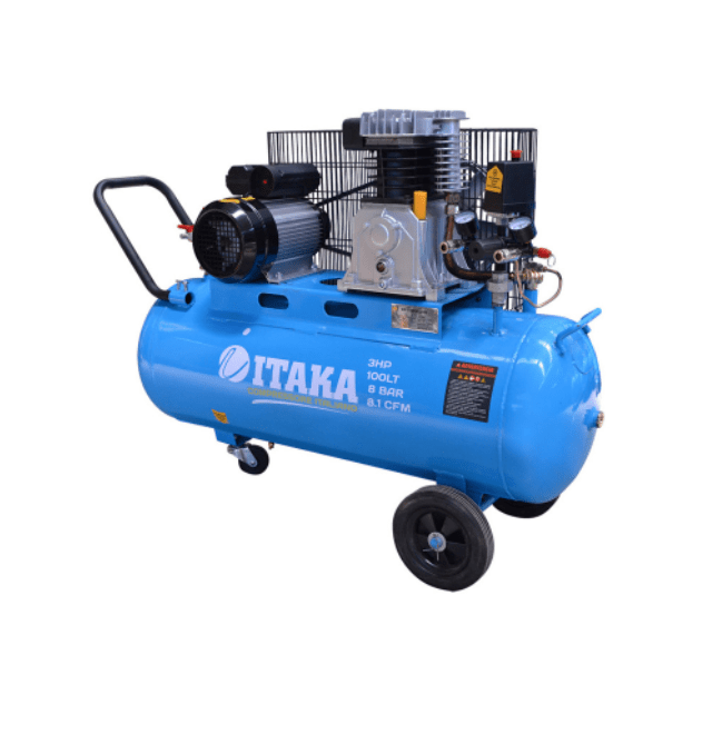 COMPRESOR HORIZONTAL 100L 3HP 220V IT-301001