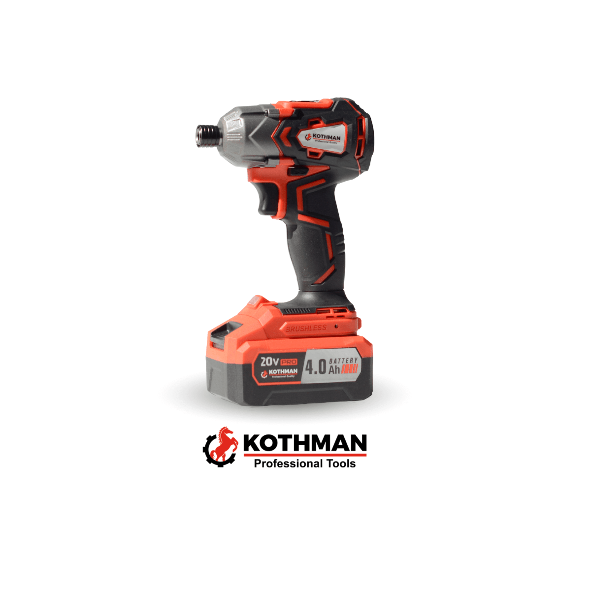 Atornillador de Impacto AIIK-188 Kothman 2 Bateria Litio+Carg.1