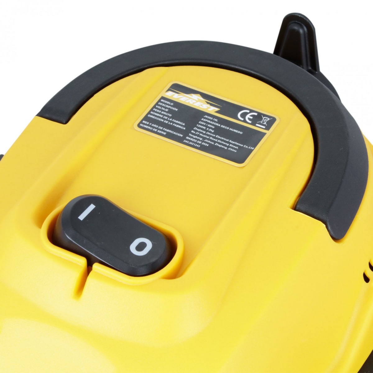 ASPIRADORA POLVO AGUA 15 LITROS 1200W. JN 3023