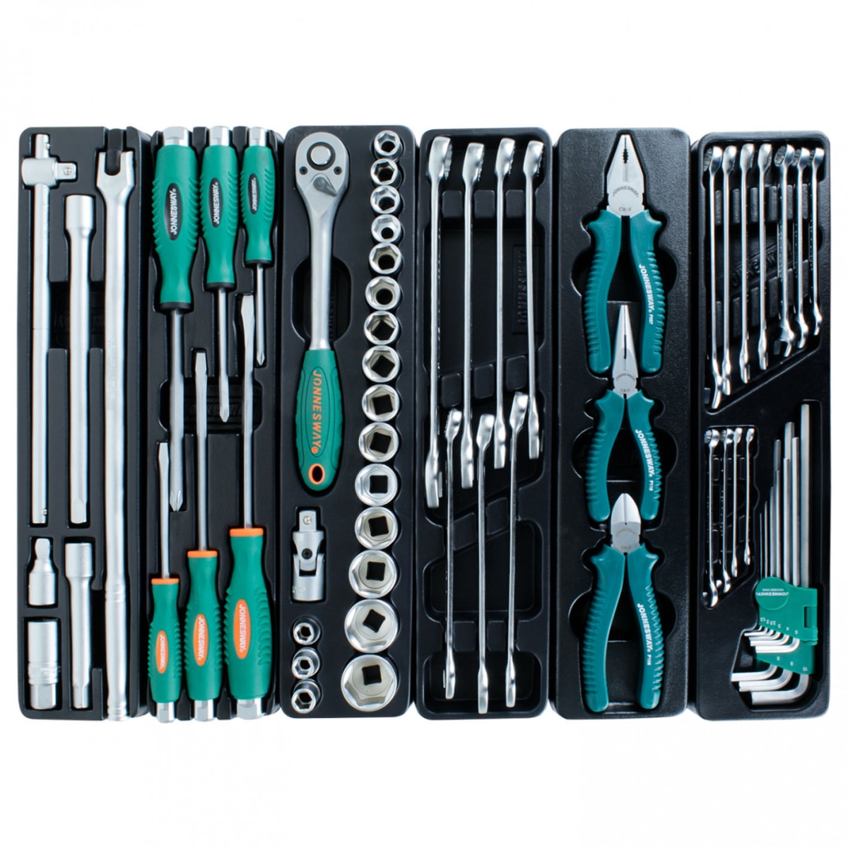 CAJA DE HERRAMIENTAS ABATIBLE 62 PIEZAS C-3DH262 JONNESWAY3