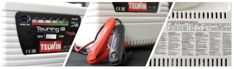 CARGADOR DE BATERIAS 12/24V 220V TOURING 182
