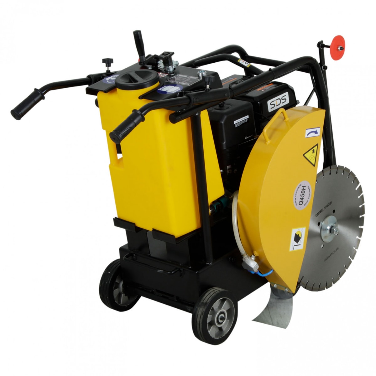 CORTADORA de CONCRETO Y ASFALTO GASOLINA 15 hp Q450 SDS POWER1