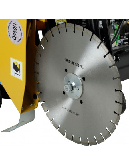 CORTADORA de CONCRETO Y ASFALTO GASOLINA 15 hp Q450 SDS POWER5