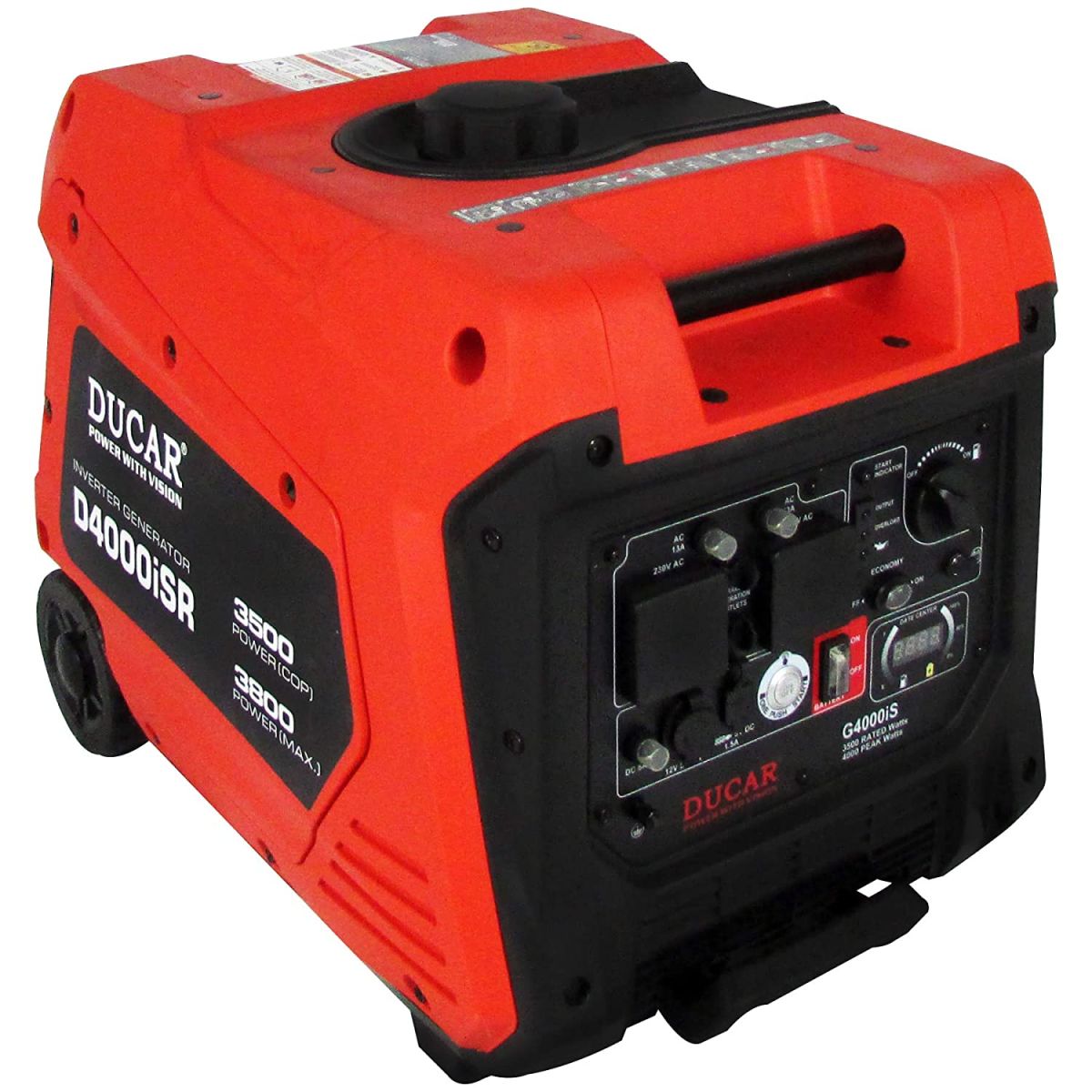 GENERADOR BENCINERO INVERTER 3.5KW ELECTRICO D4000i1