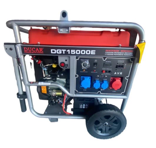 GENERADOR BENCINERO 11KW 220/380V MOD.DGT15000E1