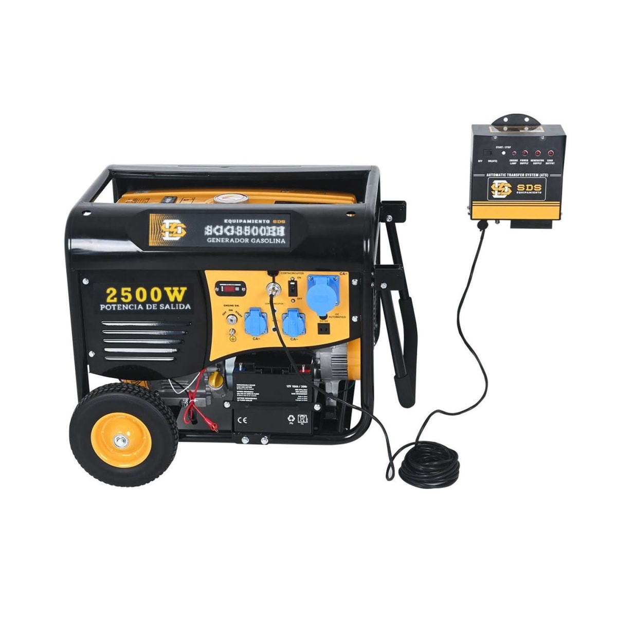 GENERADOR BENCINERO 3,4 KVA - 220V SGG35001