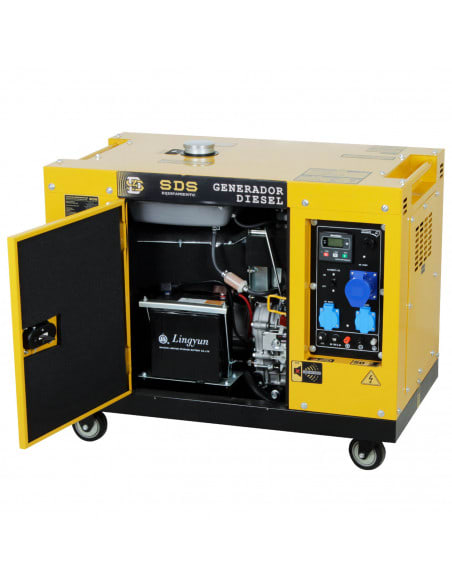 GENERADOR DIESEL 6,5 kw 220 v SDG8500S2