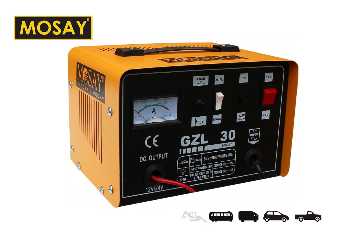 CARGADOR DE BATERIA GZL301