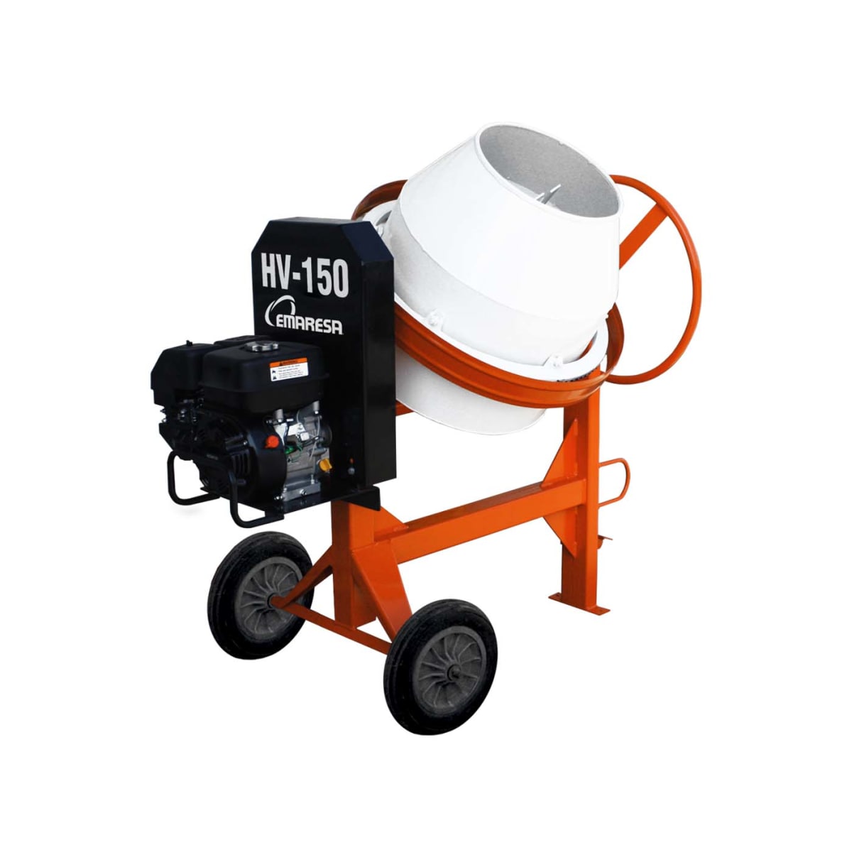 Betonera 150Lts Gas 5,5HP Volteo Lateral LONCIN HVG150E1