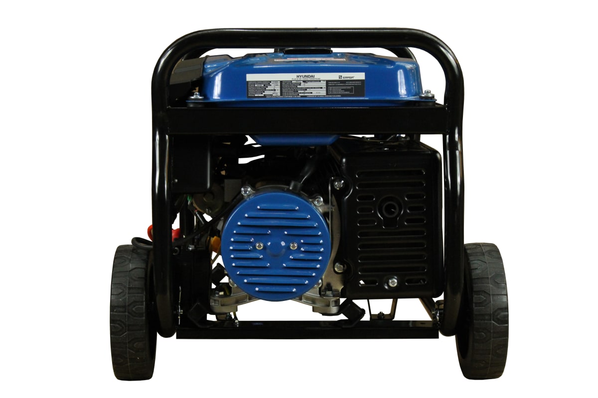Generador Hyundai Gasolina 3,5 Kva P.eléct. monof. Abierto c/ruedas3