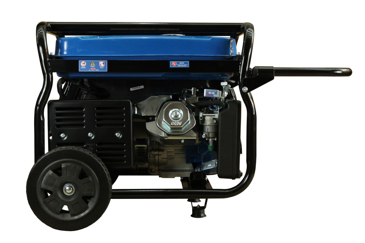 Generador Hyundai Gasolina 6,5 Kva P.eléct. monof. Abierto c/ruedas HYG9250E3