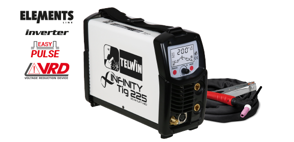 SOLDADORA INVERTER DC 200AMP INFINITY TIG 2251