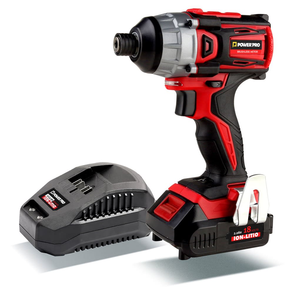 Kit Atornillador de impacto 65ID + Batería 2A + Cargador 18V1