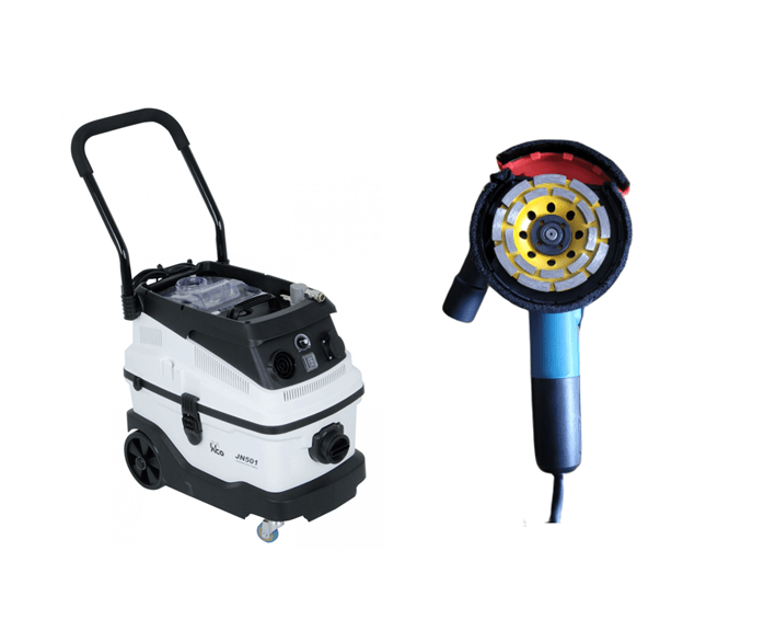 KIT DE ASPIRACION Y PULIDO 4 1/2