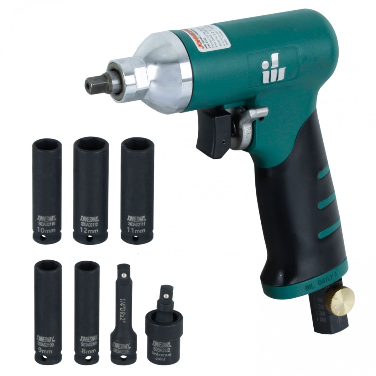 KIT LLAVE DE IMPACTO 1/4'; JAI-1232K JONNESWAY2