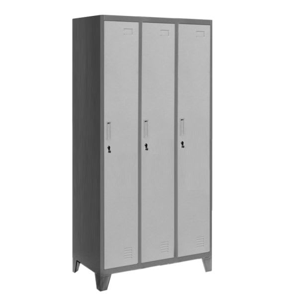 Locker metálico 3 cuerpos 1 puerta L300-11