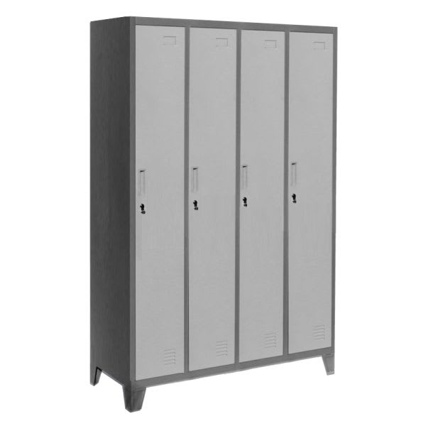 Locker metálico 4 cuerpos 1 puerta L400-11