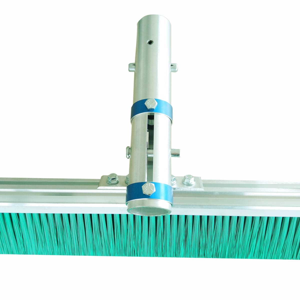 Escobillón de fibra plástica verde 2.44 mts1