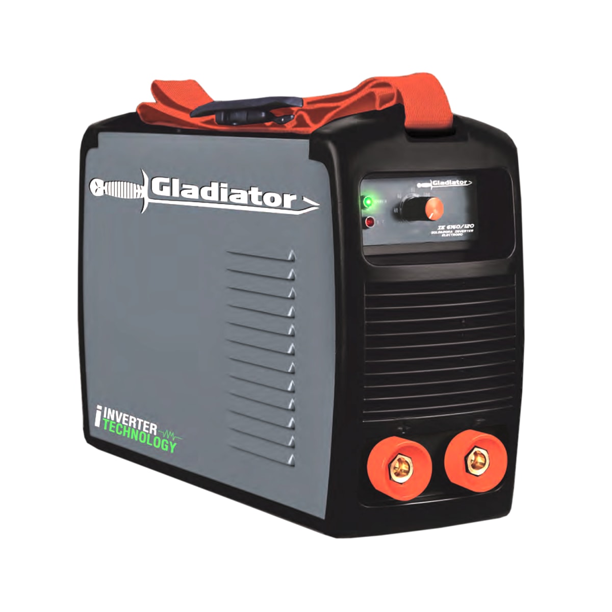 SOLDADORA INVERTER ELECTRODO 160 amp IE 6160/220 GLADIATOR1
