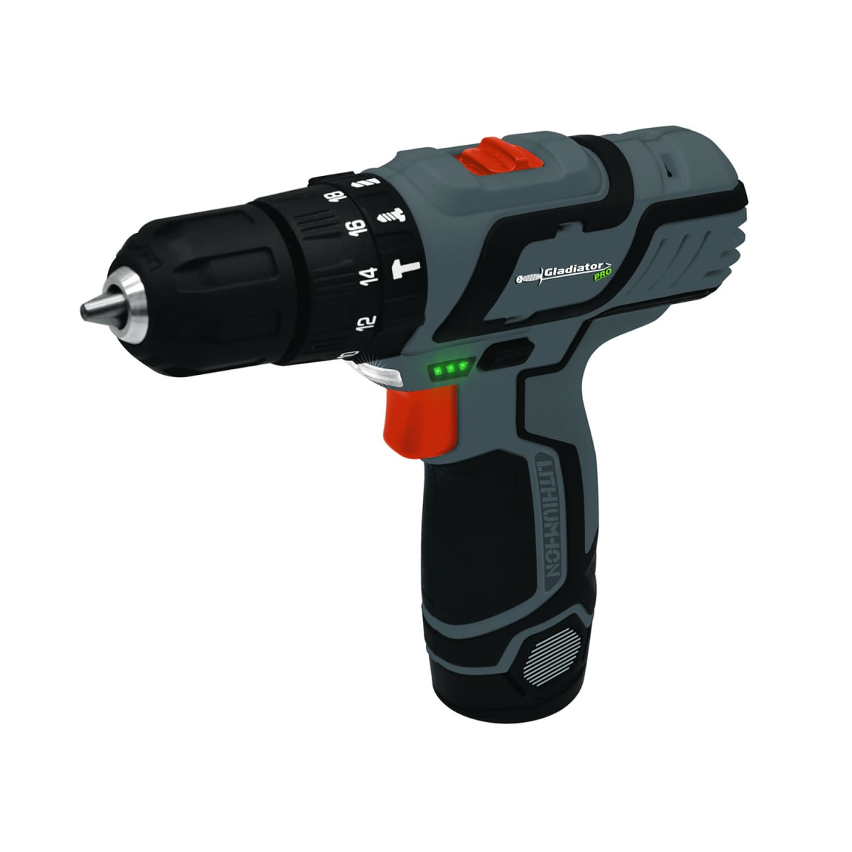 TALADRO PERCUTOR 10mm 12v INALAMBRICO TP 810/12 C1 GLADIATOR1