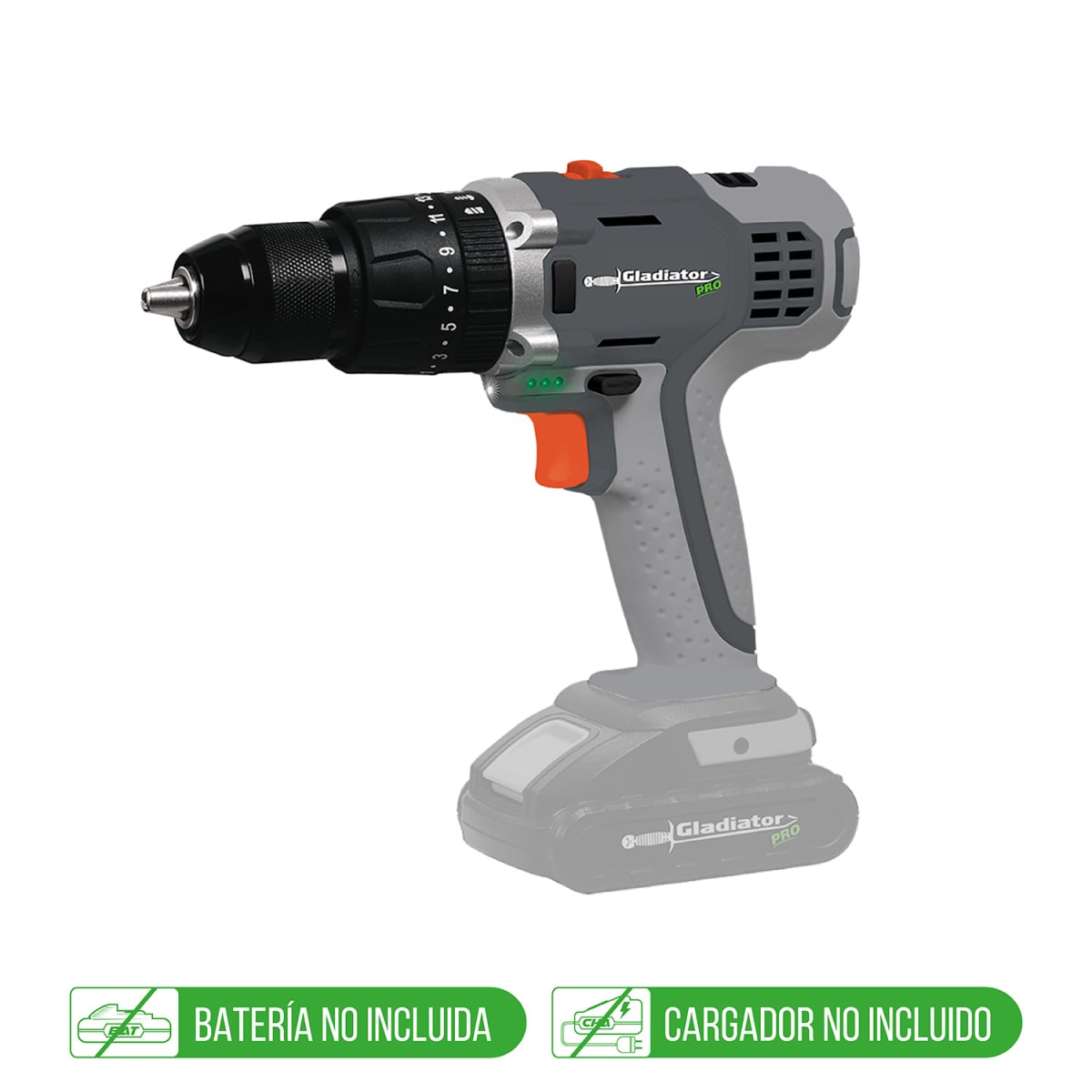 TALADRO 13mm INALAMBRICO 18V S/B TP 813/18 PRO GLADIATOR1