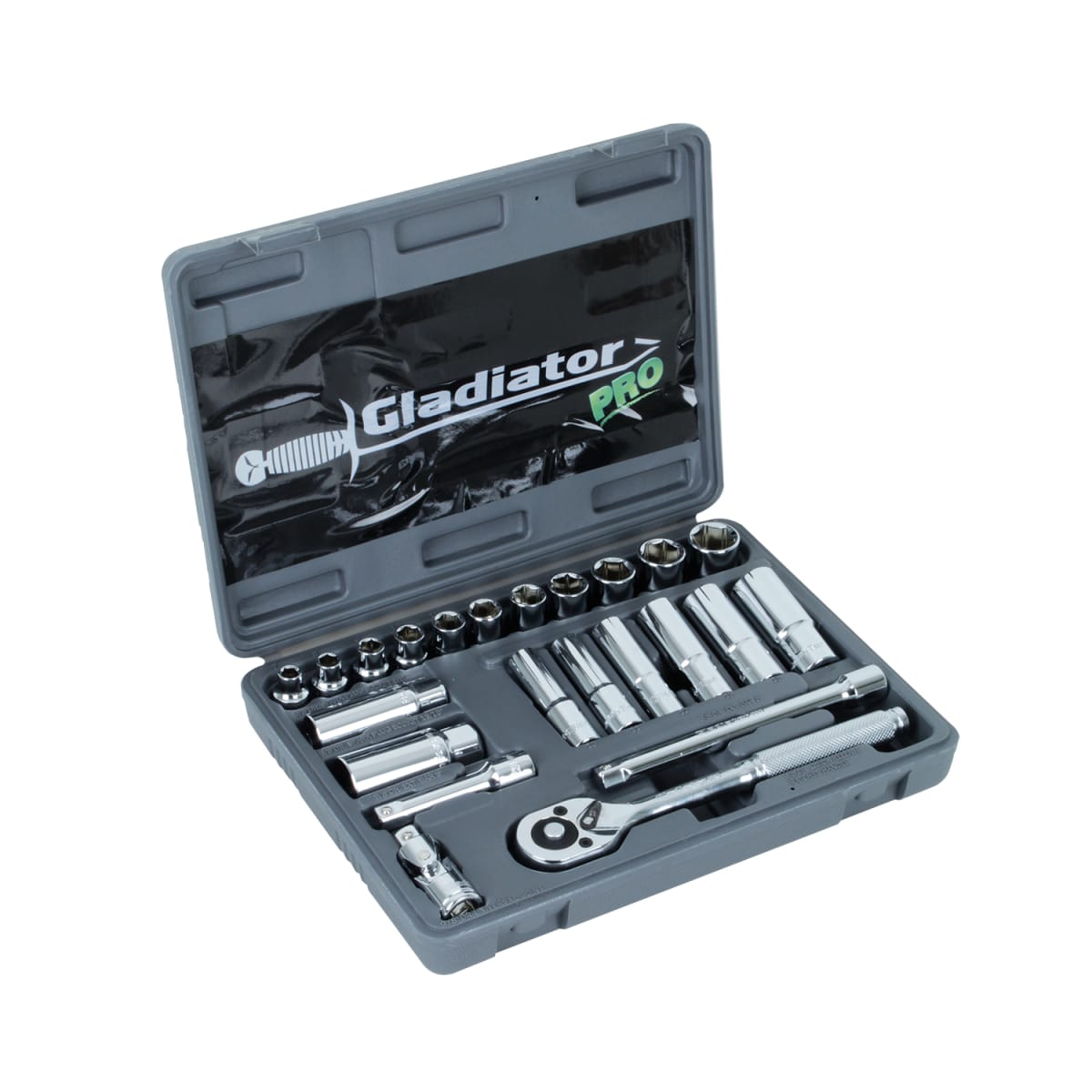 JUEGO de DADOS 3/8'; 23 PCS JT 823 GLADIATOR1