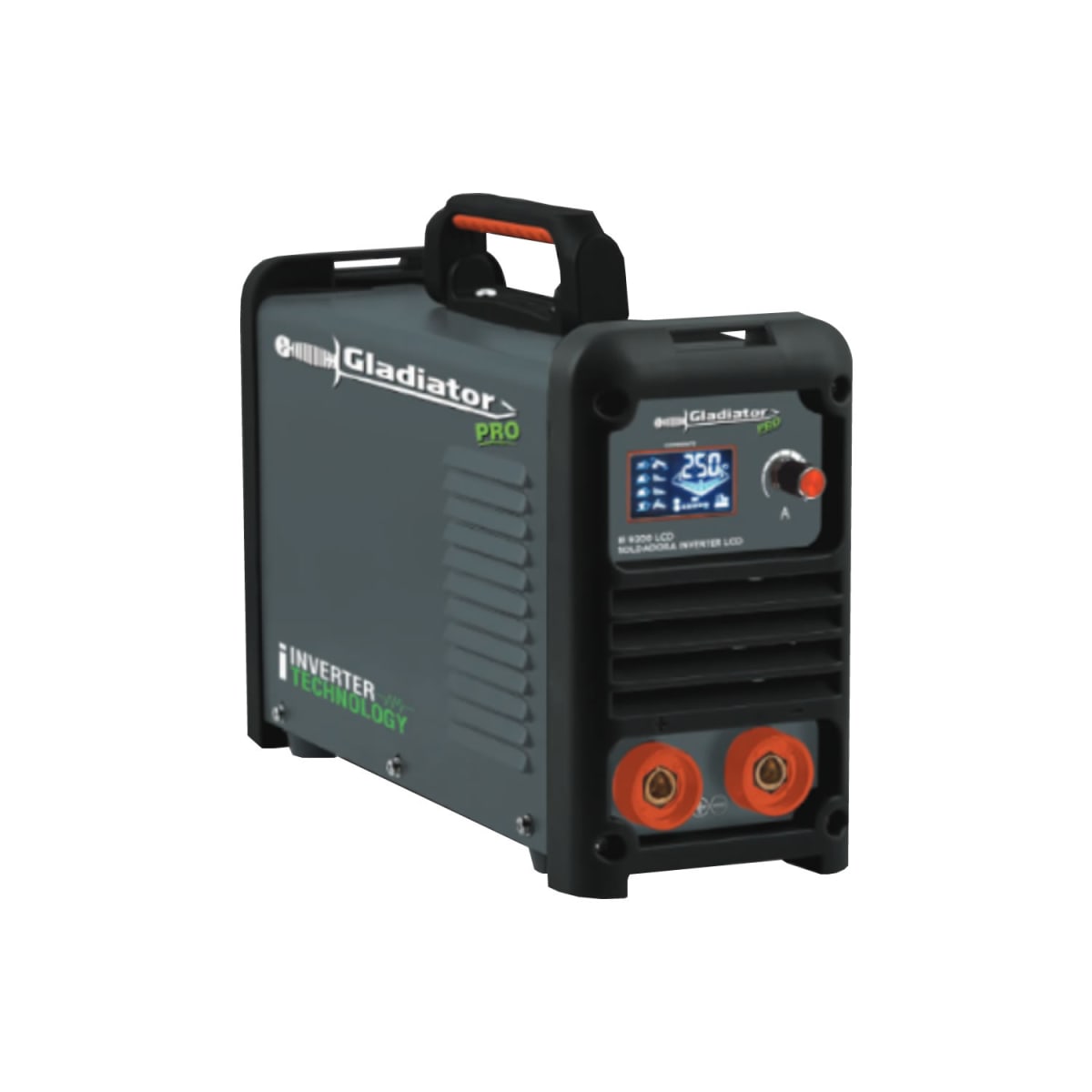 SOLDADORA INV ARCO MANUAL 250 AMP IE 9250/200 LCD GLADIATOR1