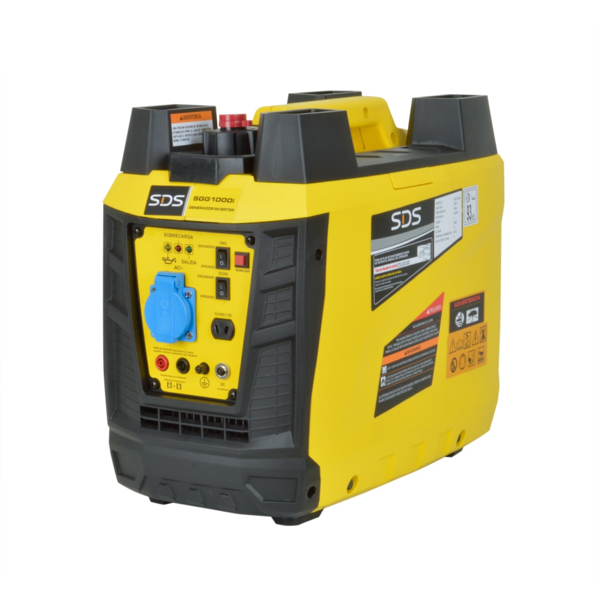 GENERADOR BENCINERO 1,1 KW 220 V SGG1000 INVERTER SDS POWER1