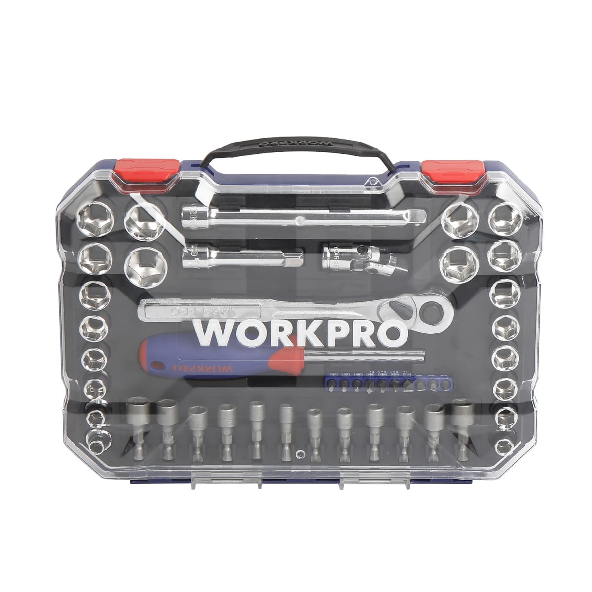 JUEGO DE DADOS 3/8'; 47 PIEZAS WORKPRO1