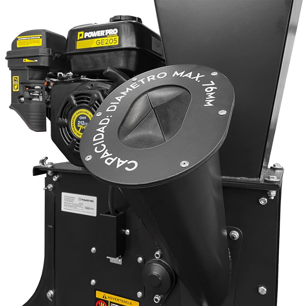 CHIPEADORA MADERA A GASOLINA 7 HP TCK6502