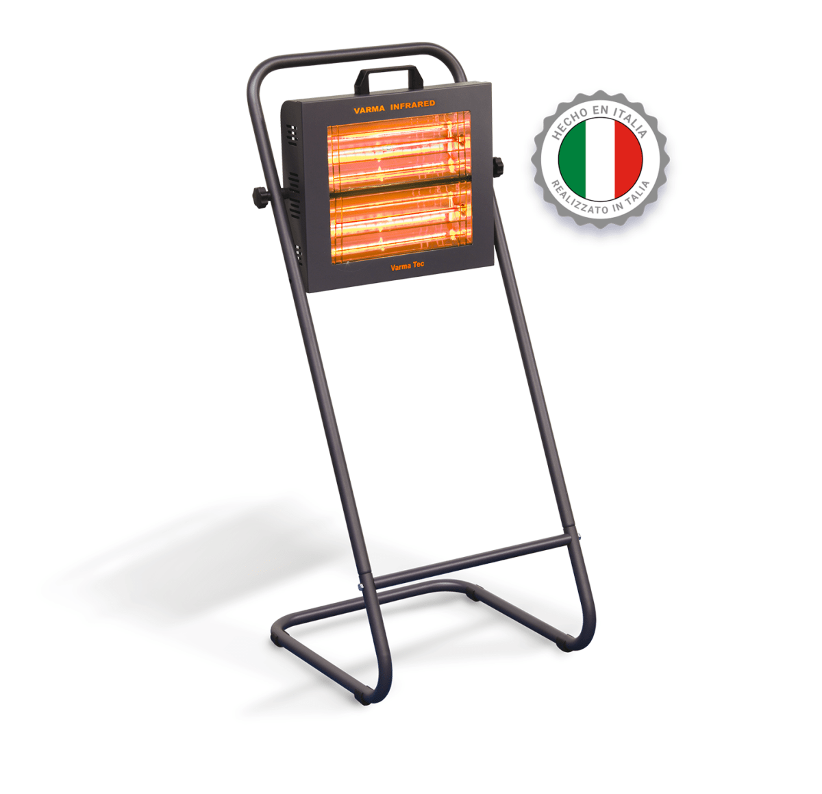 Calefactor Varma Fire 3000W Negro C/Base V400F1