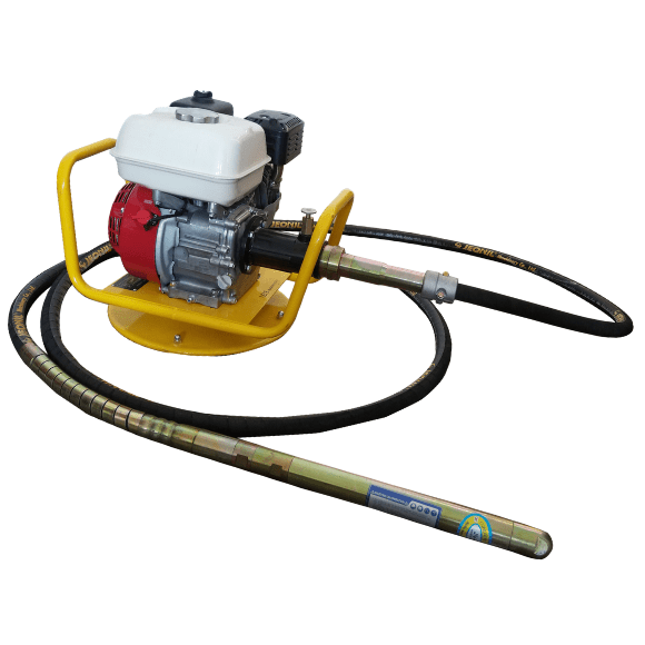 Vibrador bencinero + sonda de 6 m x 28 mm LEIS1