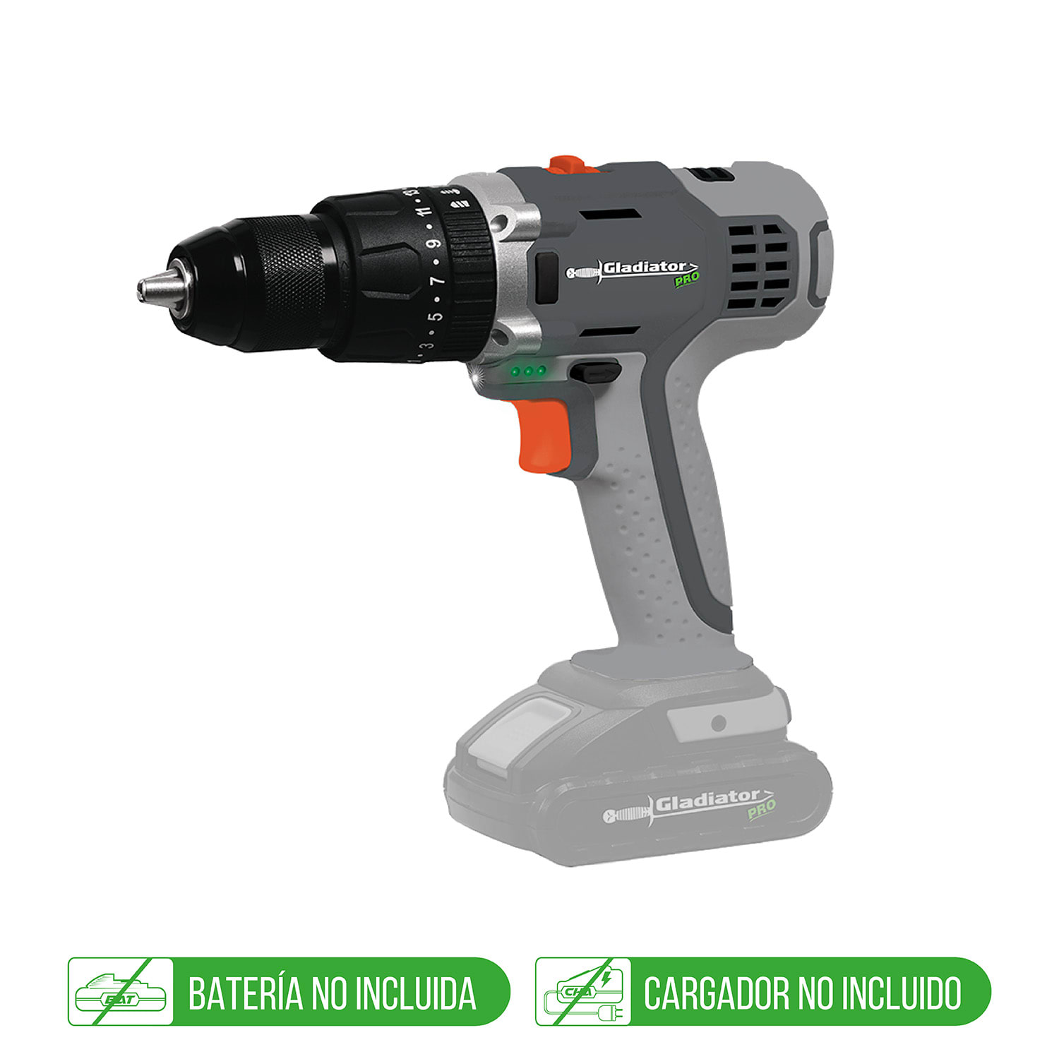 TALADRO 13mm INALAMBRICO 18V S/B TP 813/18 PRO GLADIATOR | PH