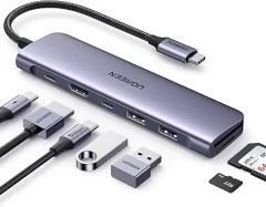 Hub USB-C 7-en-1 Revodok 107